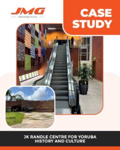 Innovation Without Excavation: JMG Enables Full Accessibility at J.K. Randle Centre for Yoruba Culture and History with Shaftless, Energy-Efficient Elevators and Escalators