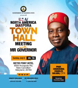 Accountability and Inclusiveness Tour: Governor Soludo engages with the Anambra Diaspora Community in the US and North America.